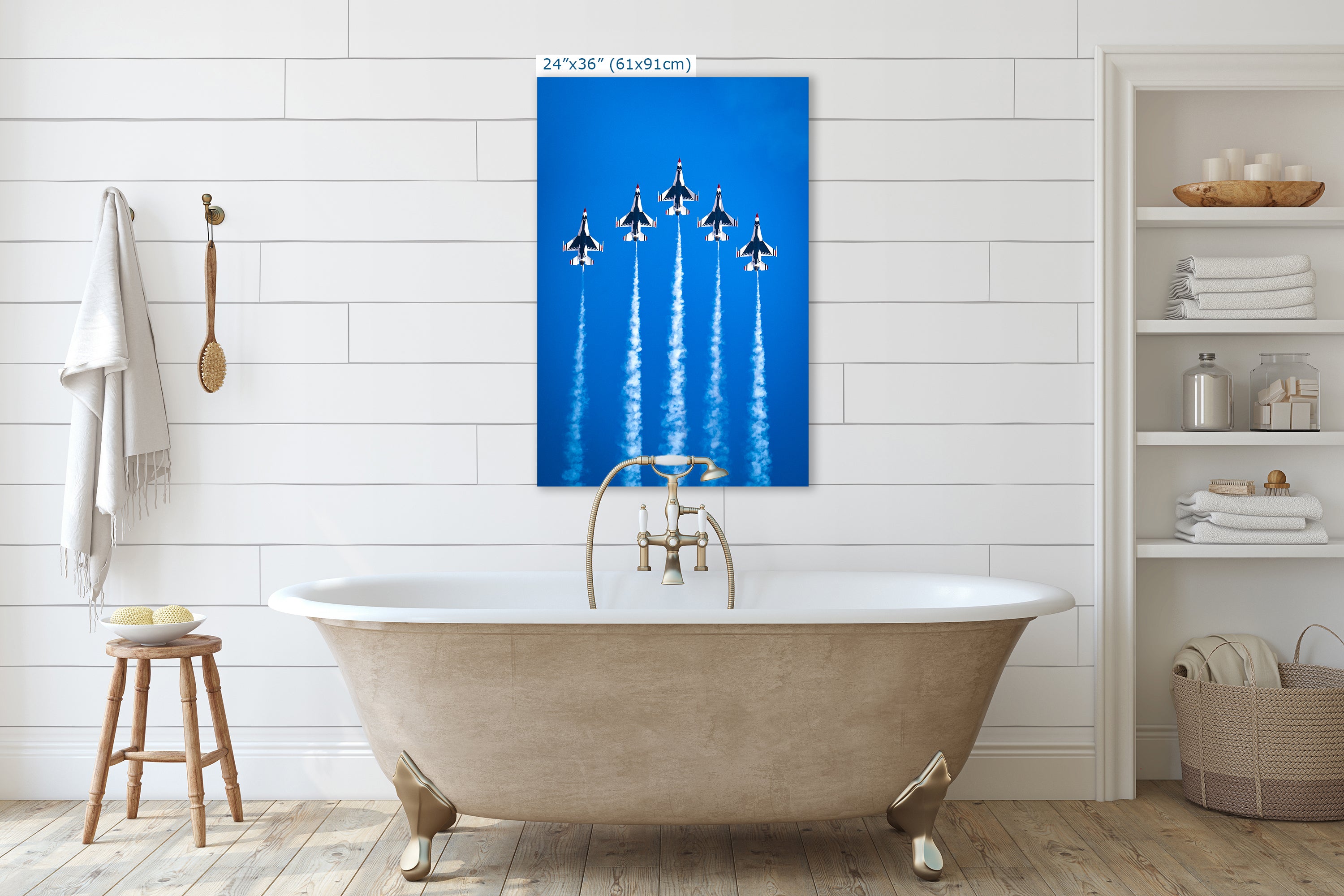 US Airforce Thunderbirds F-16 Fighting Falcon Aviation Artwork, Military Jet Fighter Wall Decor, Aviation Photo, Man Cave or Garage Art