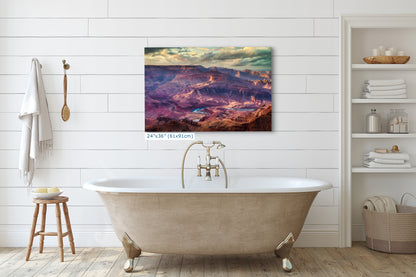 Grand Canyon National Park, Red Rock Arizona Desert Picture Nature Photo, Bohemian Style Relaxation Artwork for Meditation, Apartment, Office & House Decor