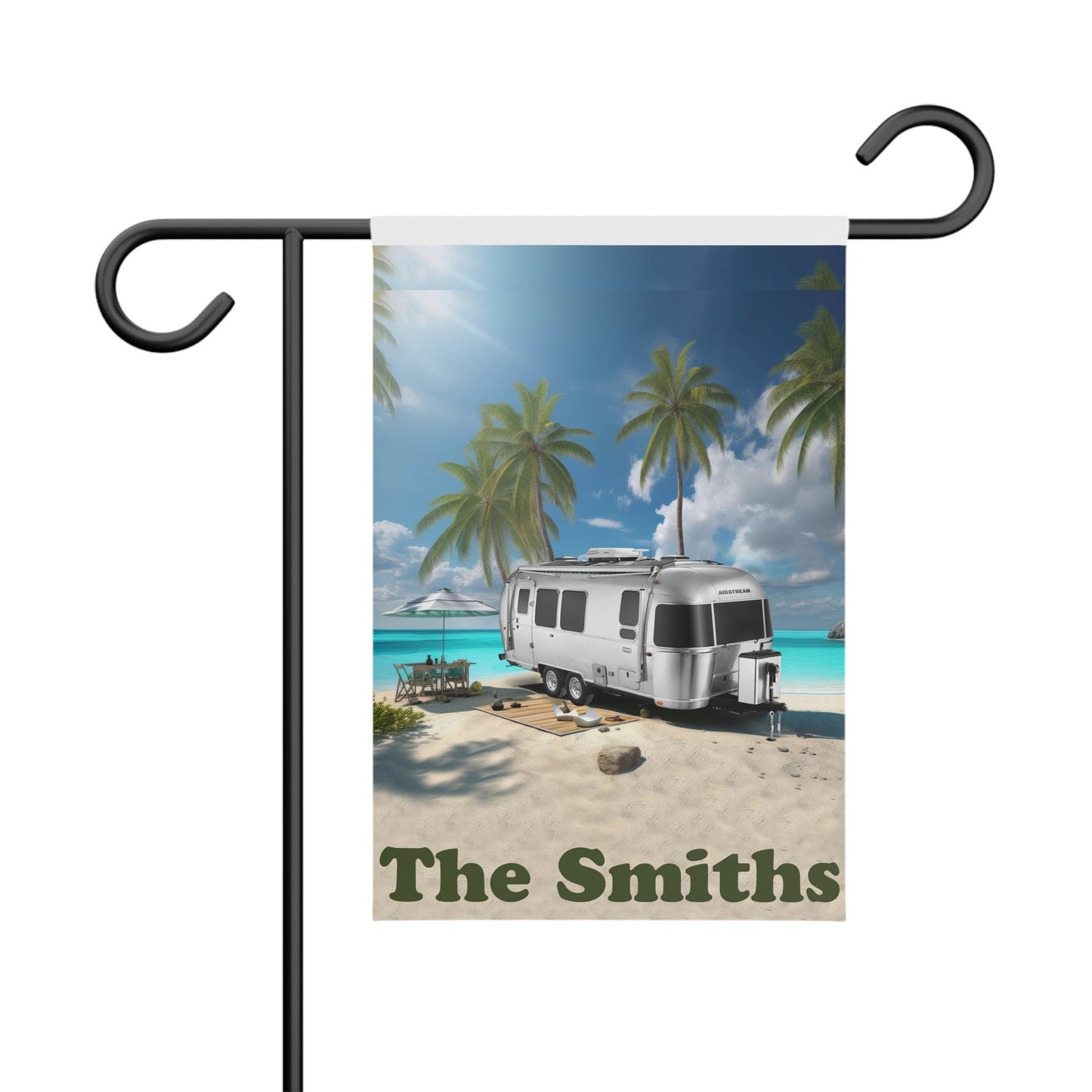 Airstream Camper Garden Flag - Custom Outdoor Yard Decoration