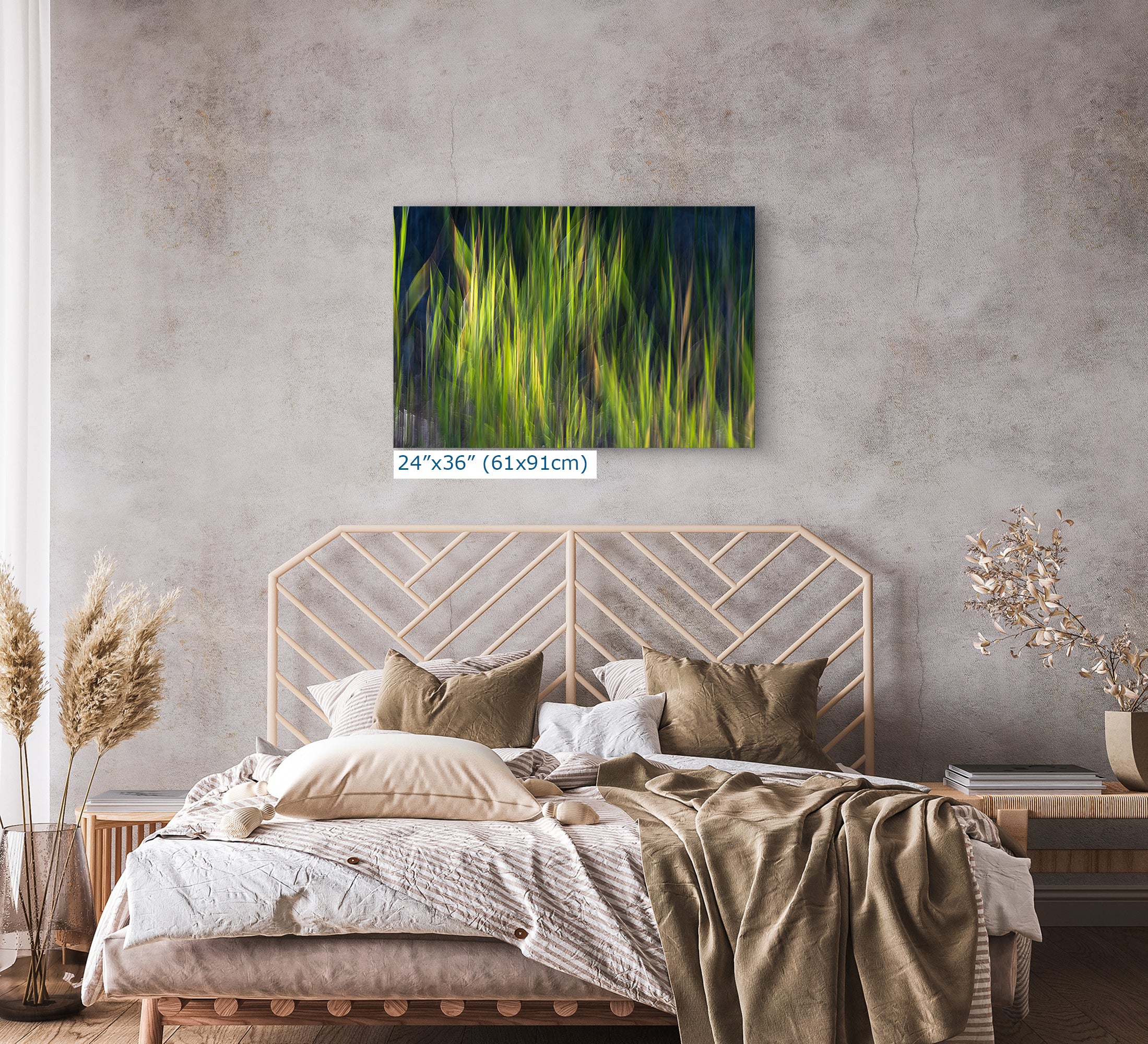 Sage Green Abstract Art Nature Photo