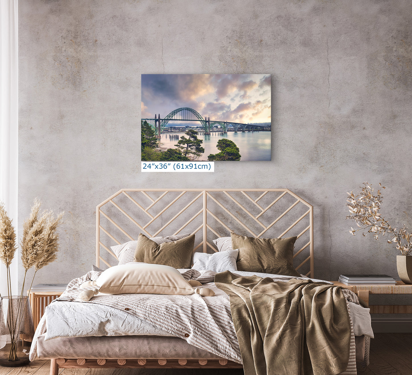 Alsea Bay Bridge Picture, Waldport Oregon Coast Ocean Picture, Pacific Northwest