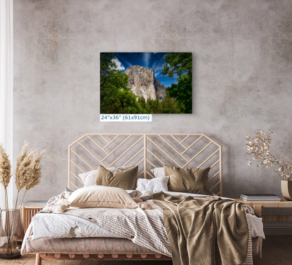 El Capitan Wall Art, Yosemite National Park Nature Photo