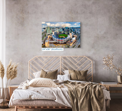 Petco Park Wall Art, San Diego Padres Skyline Print, MLB Stadium Decor