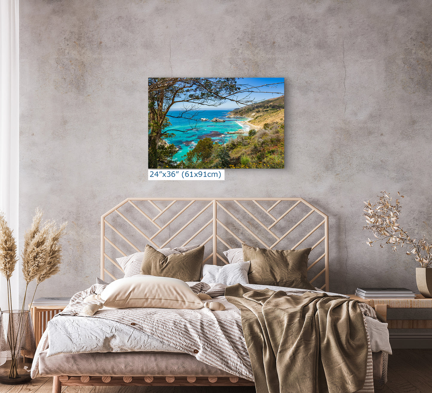 Pfeiffer Beach Big Sur California Coastline Ocean Picture Nature Photo, Relaxation Artwork, Meditation, Office House Decor