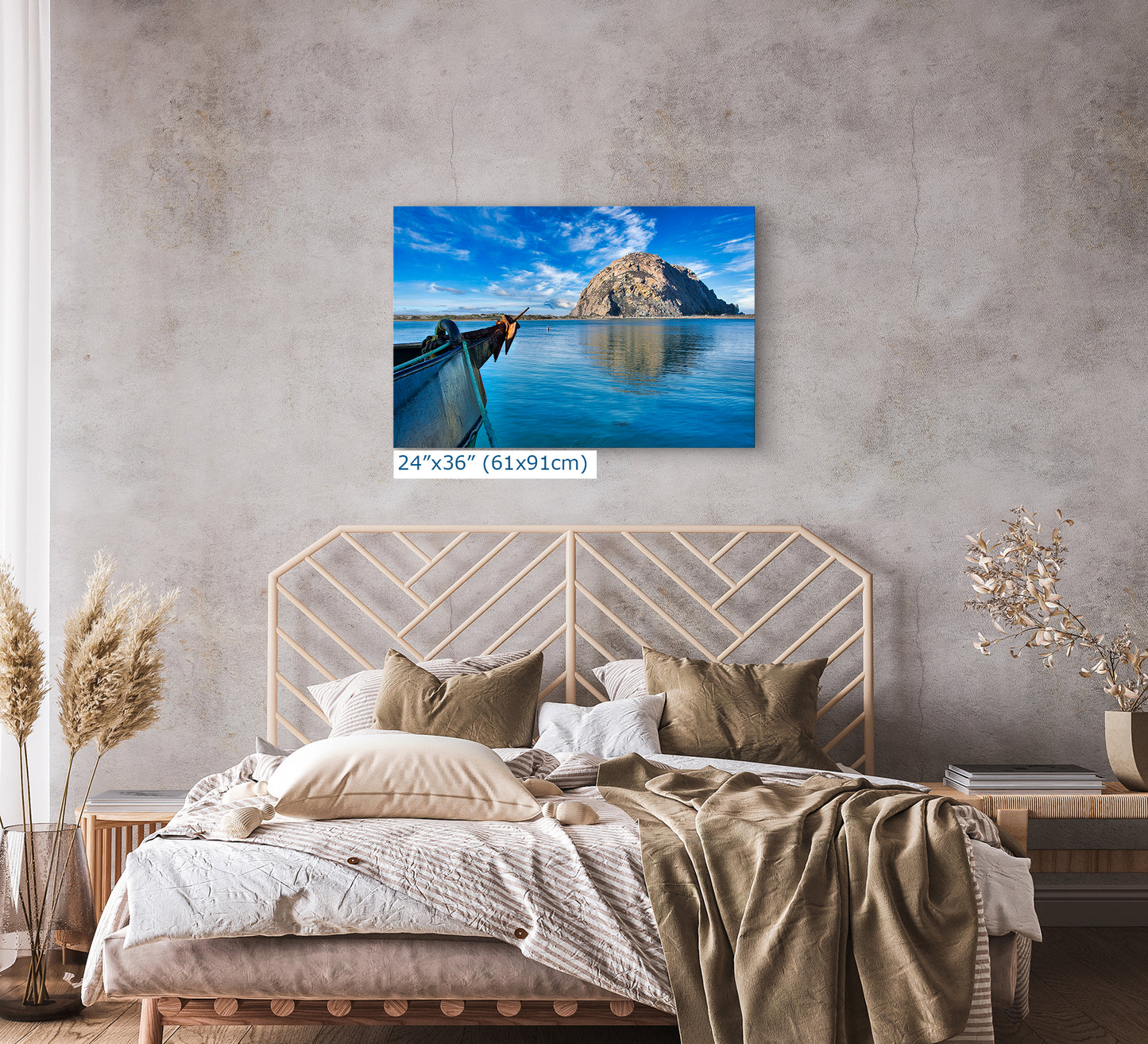 Morro Bay California Coastline Ocean Picture Nature Photo, Morro Rock Coastal Relaxation Artwork, Dorm Room, Office & House Decor