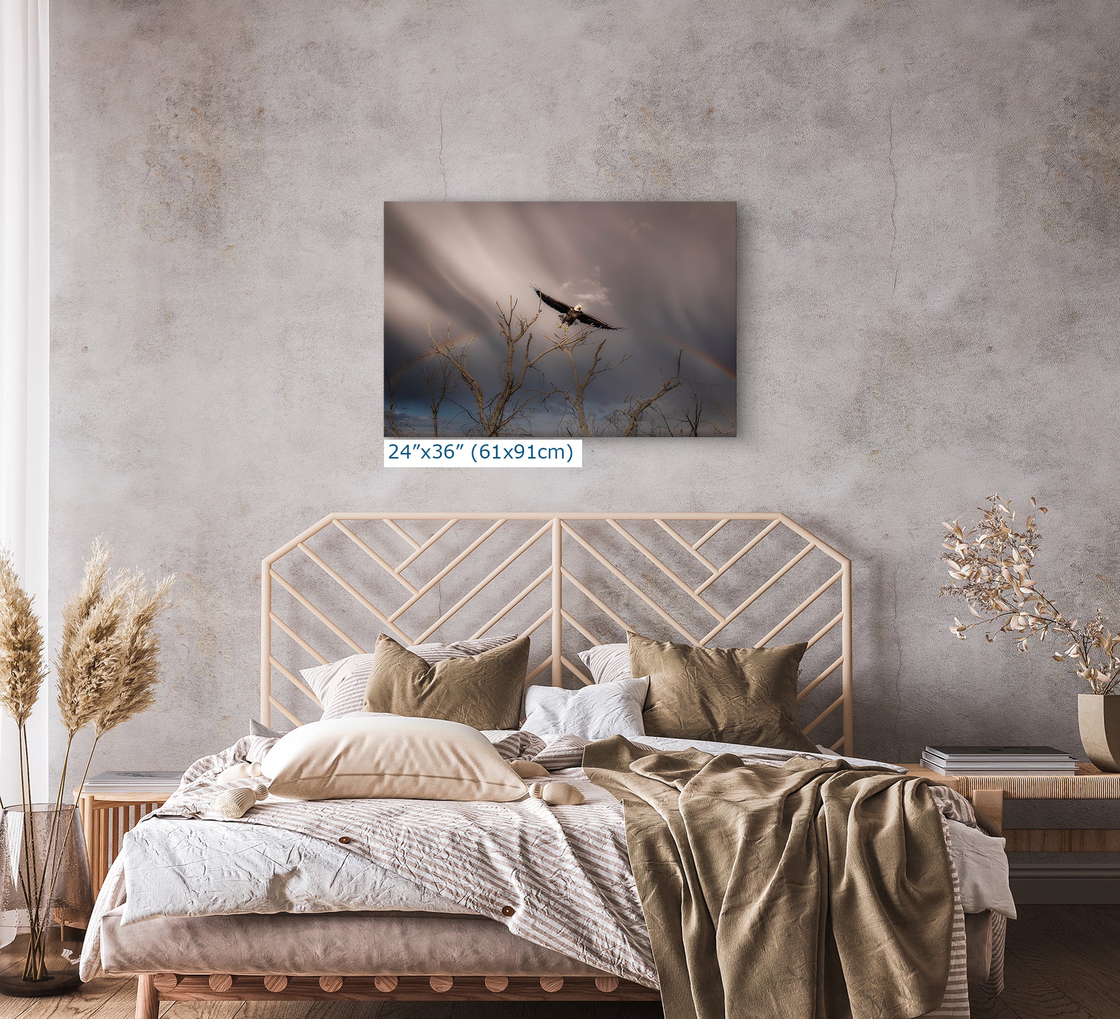 Soaring Bald Eagle Picture Wildlife Photography Wall Art, Nature Photo, Bird Photography, Rustic Cabin Decor, Office or Dorm Room Wall Decor