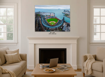 San Francisco Giants Baseball Stadium, Oracle Park Canvas Print