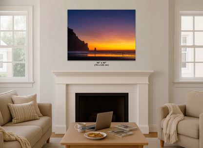 Morro Bay California Coastline Ocean Picture Nature Photo, Morro Rock Sunset Coastal Relaxation Artwork, Dorm Room, Office & House Decor