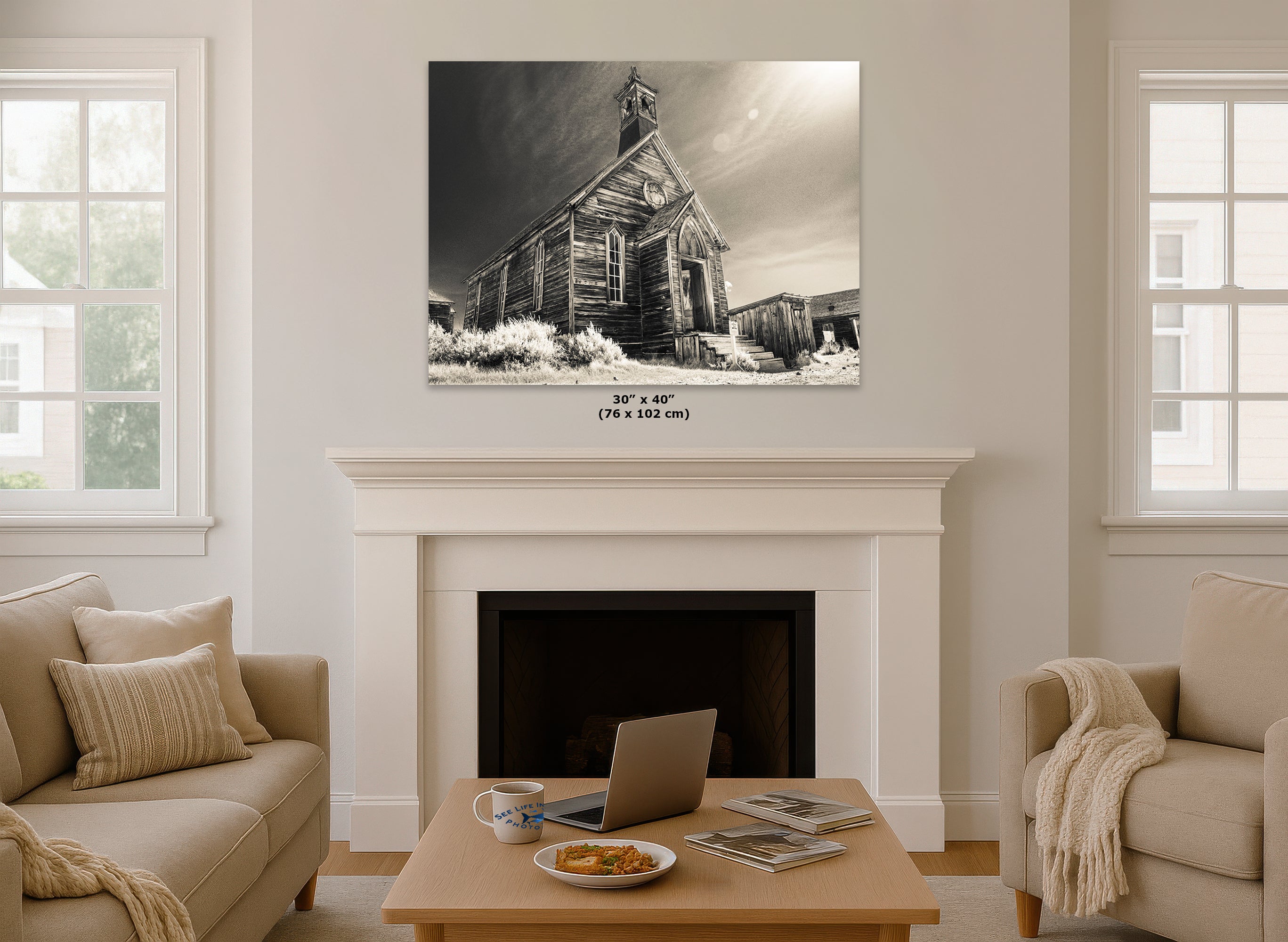 Bodie Ghost Town Western Decor in Sepia, Abandoned Forgotten Towns, Historic California Photography