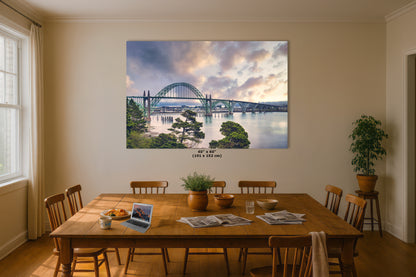 Alsea Bay Bridge Picture, Waldport Oregon Coast Ocean Picture, Pacific Northwest