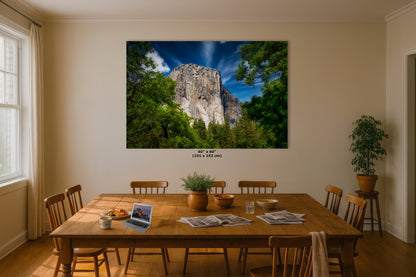 El Capitan Wall Art, Yosemite National Park Nature Photo