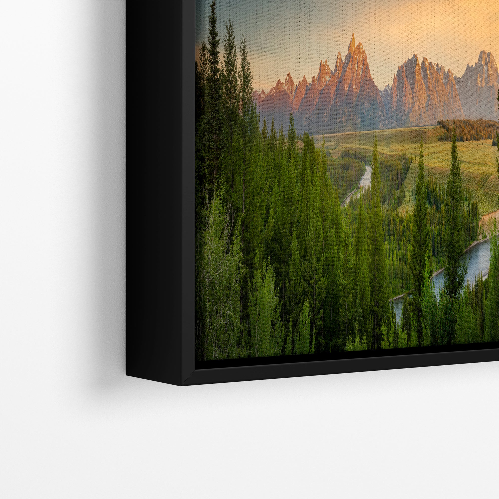 Grand Teton National Park Wyoming Mountain Picture Panorama Nature Photo, Rustic Wall Art, Jackson Hole Scenery, Bohemian Decor