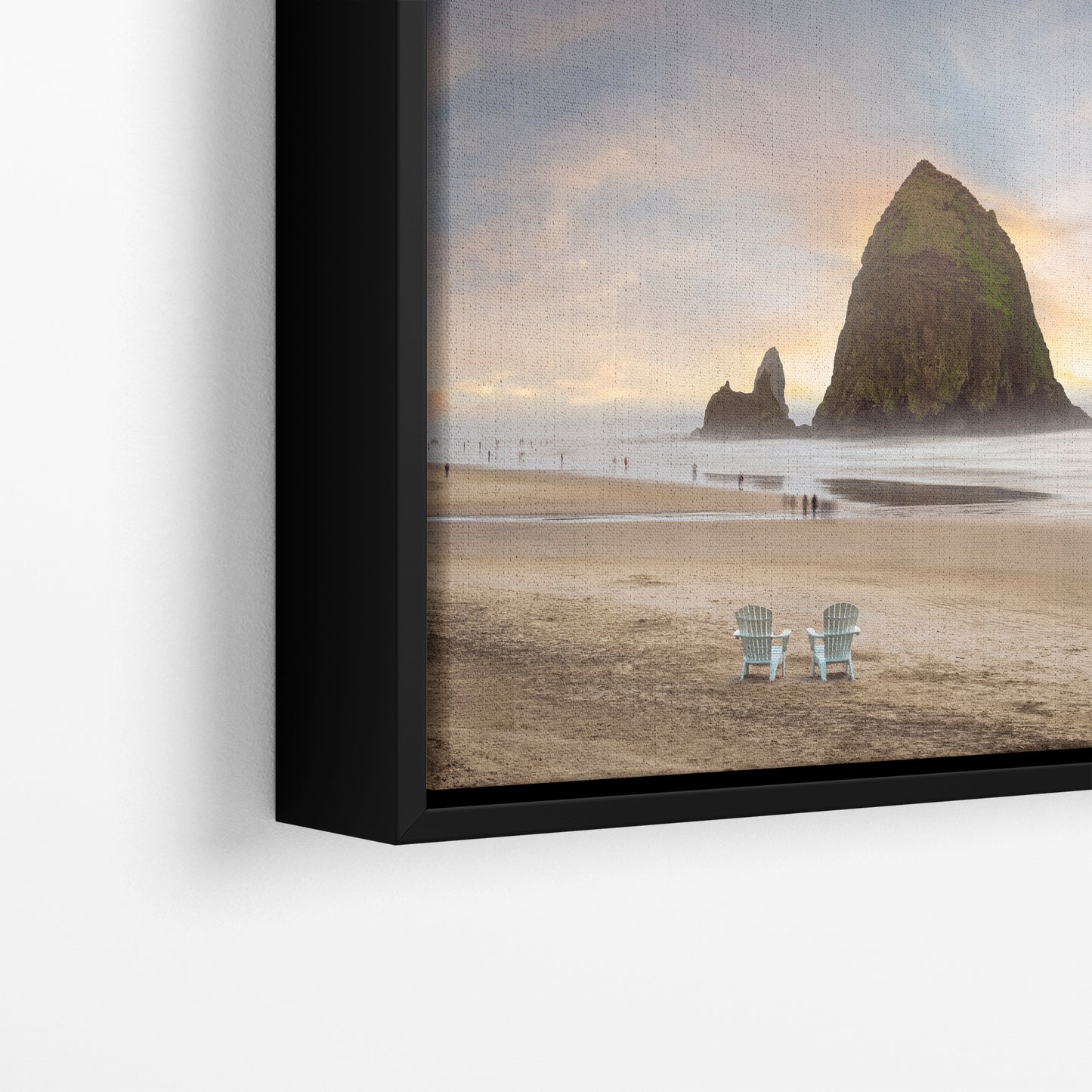 Cannon Beach Oregon Coast Ocean Picture Nature Photo, Haystack Rocks, Coastal Beach House Decor for Ocean Lovers
