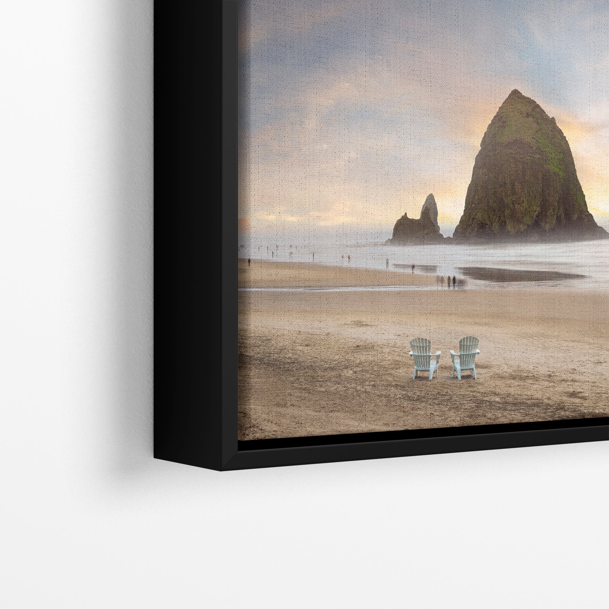 Cannon Beach Oregon Coast Ocean Picture Nature Photo, Haystack Rocks, Coastal Beach House Decor for Ocean Lovers