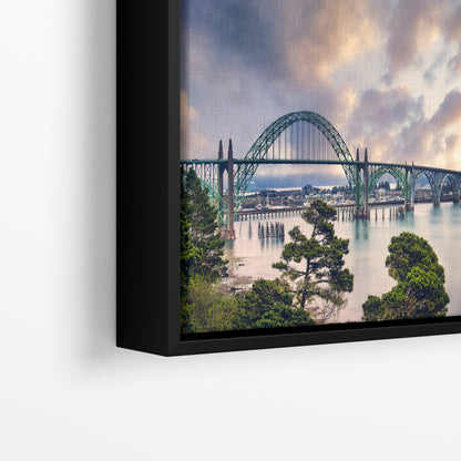 Alsea Bay Bridge Picture, Waldport Oregon Coast Ocean Picture, Pacific Northwest