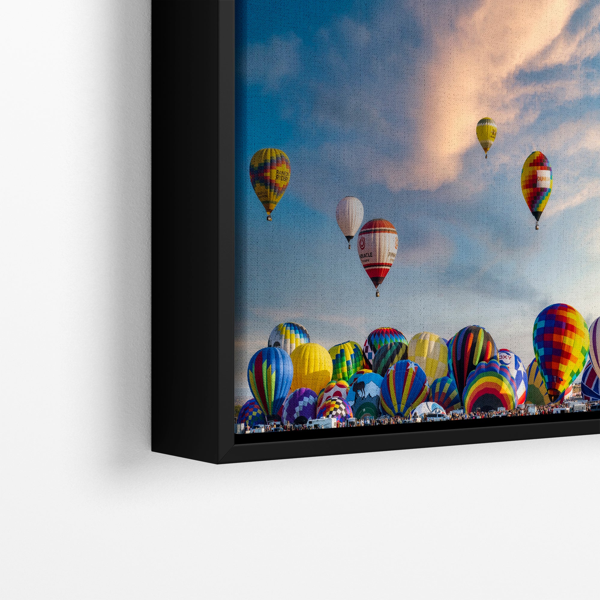 Hot Air Balloon Festival Mass Ascension Photo | Albuquerque New Mexico Balloon Fiesta Wall Art | Office, Cubicle & House Decor