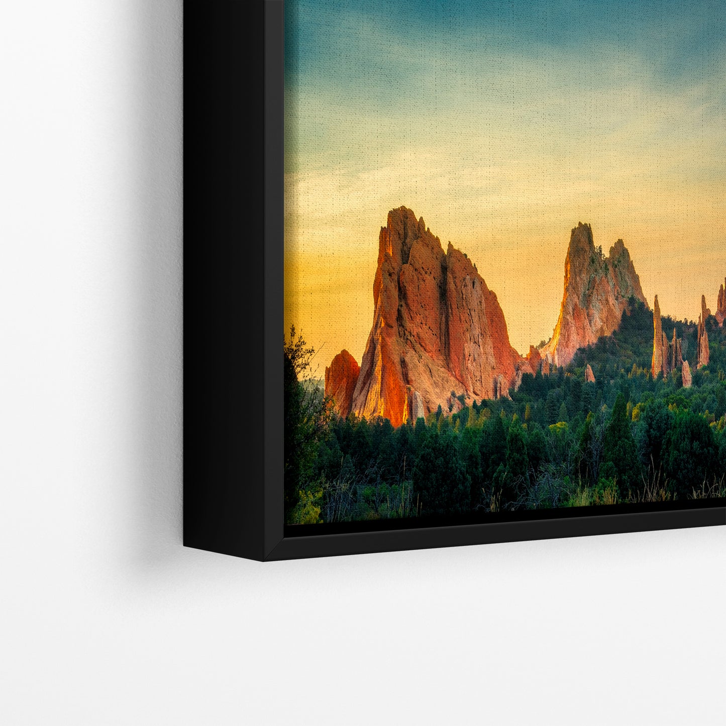 Garden of the Gods Colorado Mountain Picture, Nature Photo of Rocky Mountains for Meditation Relaxation Artwork Bohemian House Decor