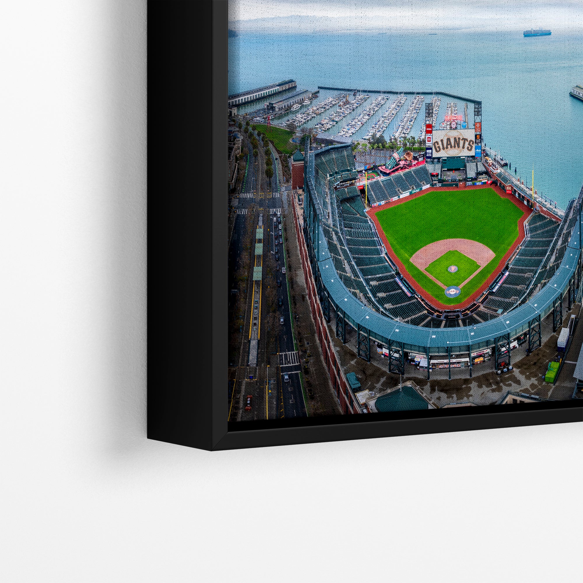 San Francisco Giants Baseball Stadium, Oracle Park Canvas Print