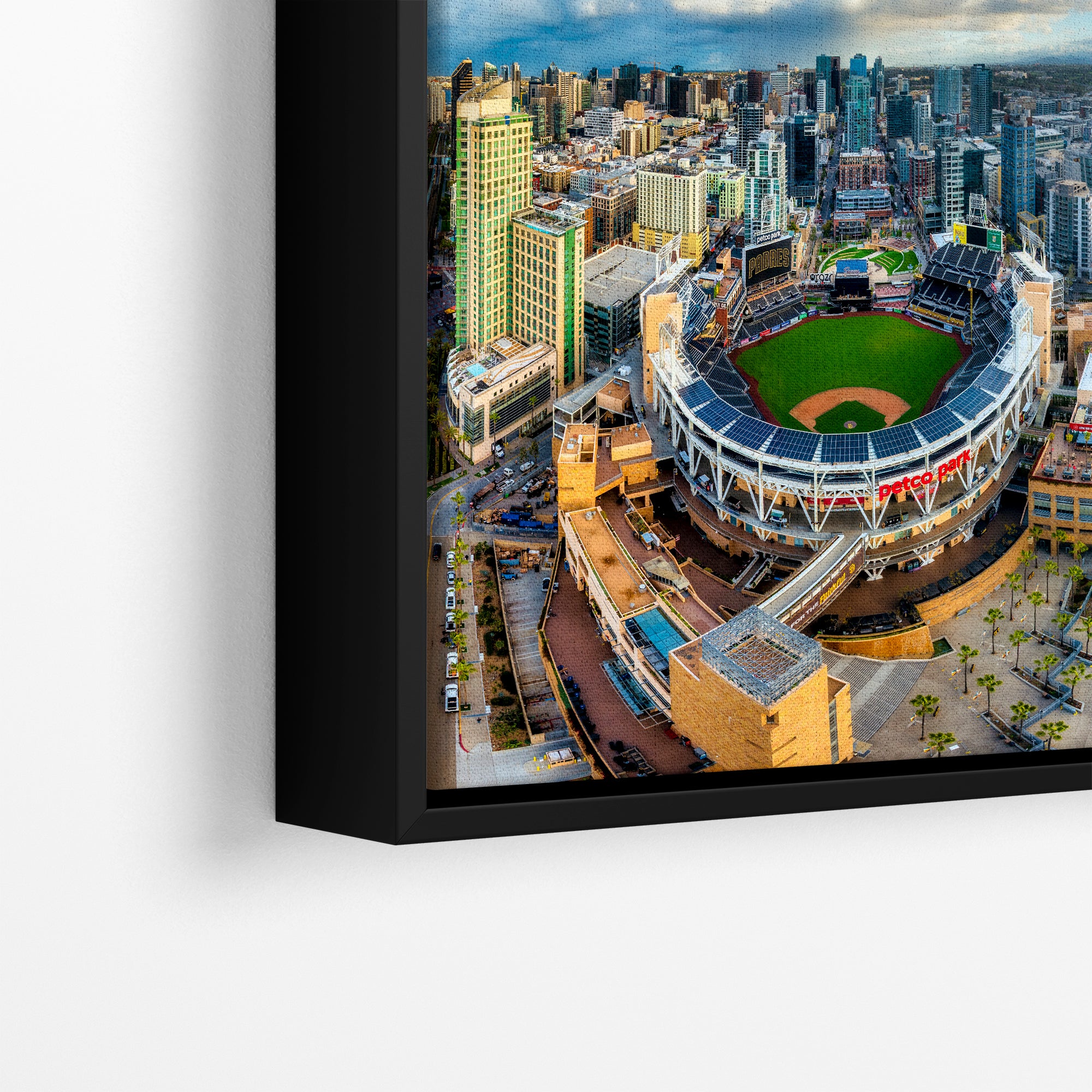 San Diego Padres Art, Petco Park Print MLB Stadium Baseball Fan Decor