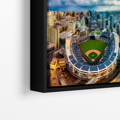 San Diego Padres Petco Park Wall Art, MLB Stadium Decor Skyline Print