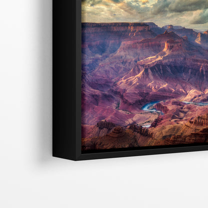 Grand Canyon National Park, Red Rock Arizona Desert Picture Nature Photo, Bohemian Style Relaxation Artwork for Meditation, Apartment, Office & House Decor