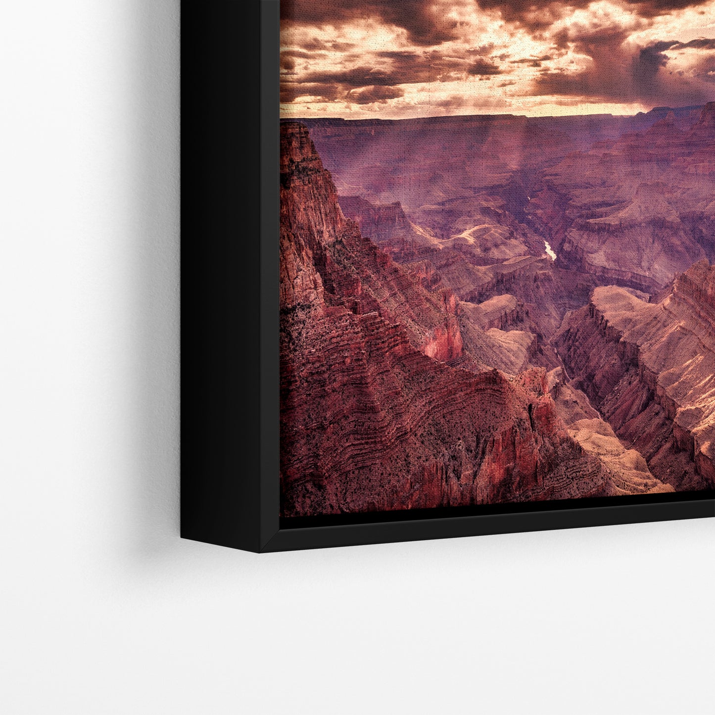 Grand Canyon National Park, Arizona Desert Picture Sunset Nature Photo, Bohemian Style Relaxation Artwork for Meditation, Apartment, Office & House Decor