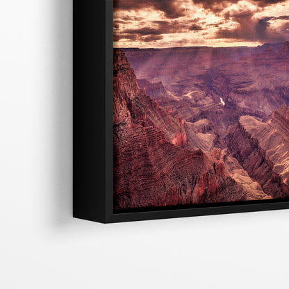 Grand Canyon National Park, Arizona Desert Picture Sunset Nature Photo, Bohemian Style Relaxation Artwork for Meditation, Apartment, Office & House Decor
