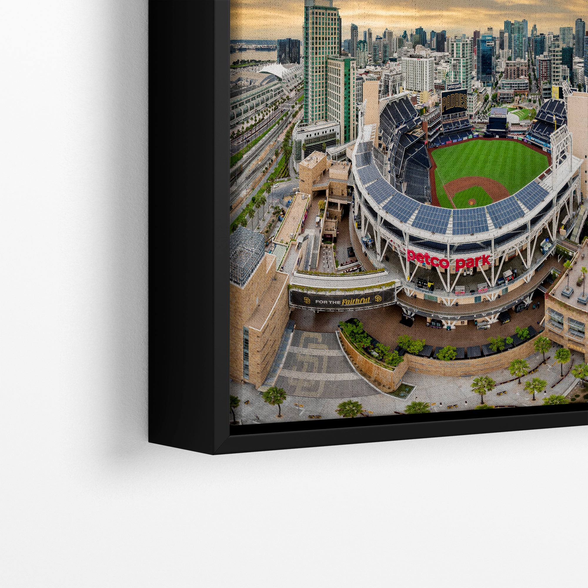 San Diego Padres Baseball Stadium Petco Park Canvas Print