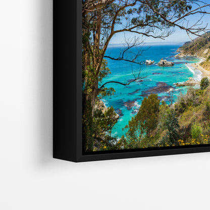 Pfeiffer Beach Big Sur California Coastline Ocean Picture Nature Photo, Relaxation Artwork, Meditation, Office House Decor