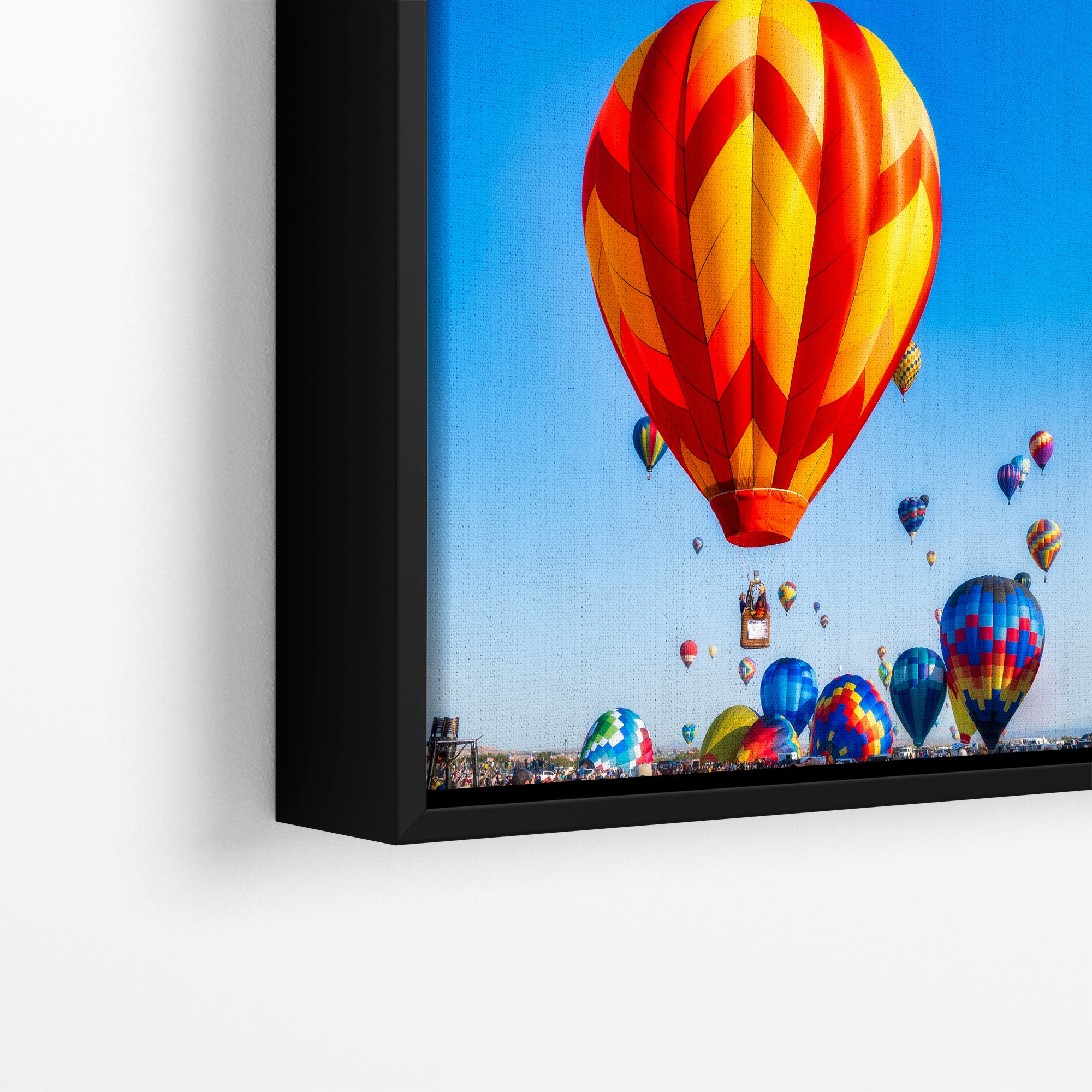 Hot Air Balloon Festival Mass Ascension | Albuquerque New Mexico Balloon Fiesta Wall Art | Office, Cubicle & House Decor