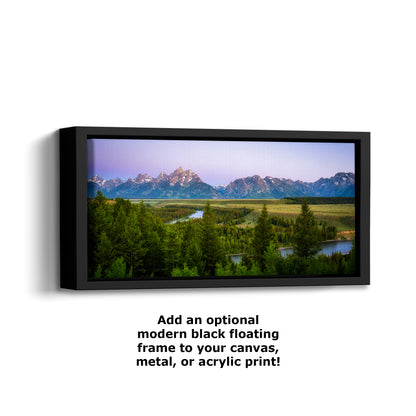Grand Teton National Park Mountain Picture Panorama Nature Photo, Rustic Wall Art, Jackson Hole Scenery, Bohemian Decor