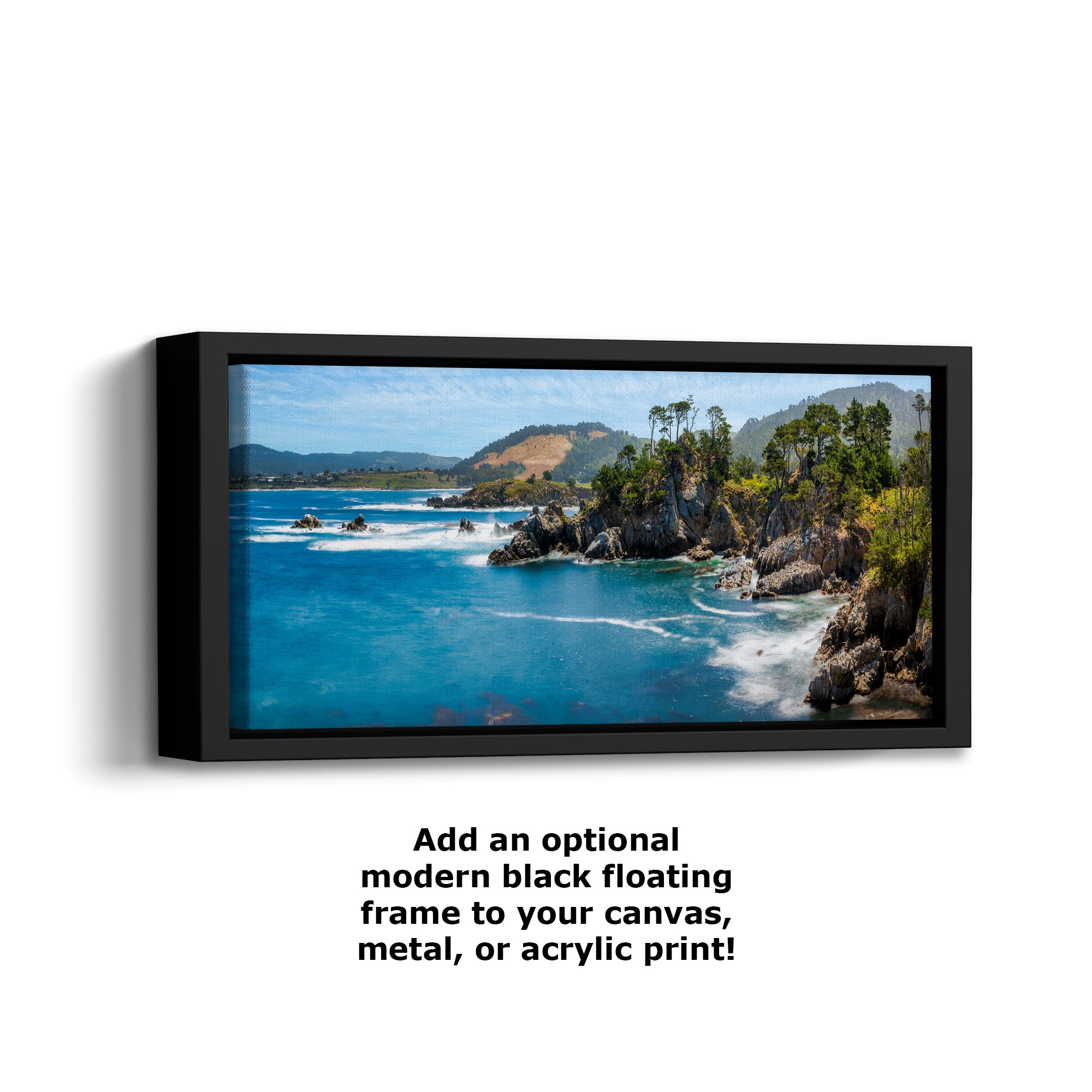 Point Lobos Carmel California Coastline Ocean Picture Seascape, Relaxation Artwork Nature Photo for Meditation, Office, Dorm, House Decor