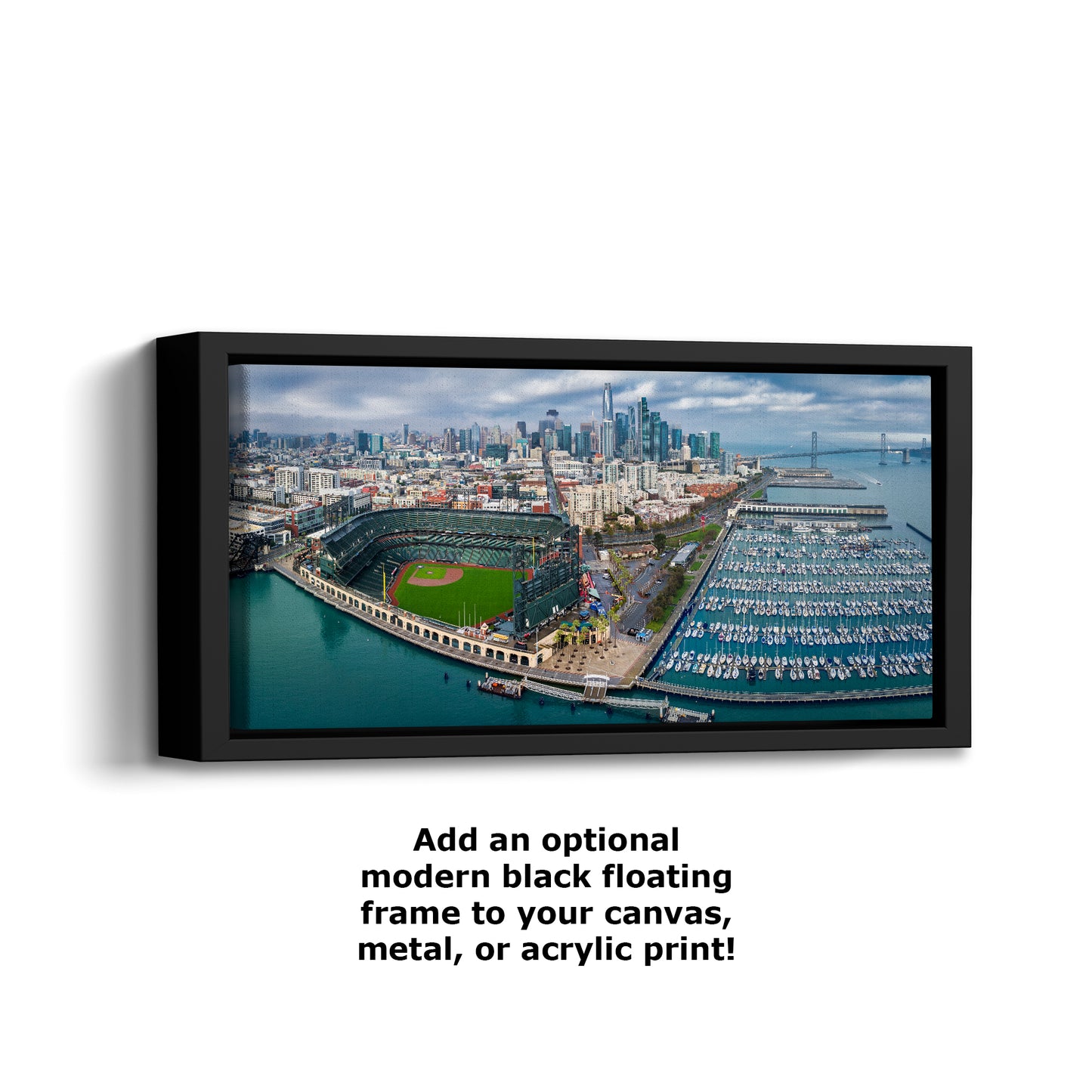 San Francisco Giants Baseball Stadium, Oracle Park Canvas Print