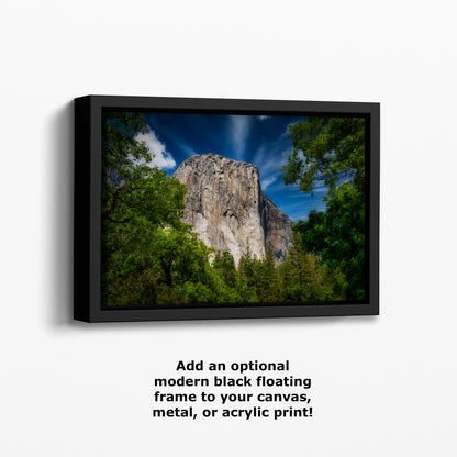 El Capitan Wall Art, Yosemite National Park Nature Photo