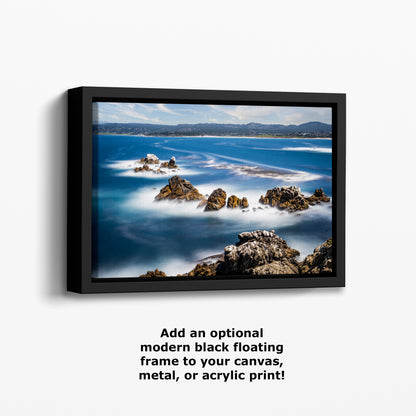 Point Lobos Shoreline, Carmel California Coastline Ocean Picture, Relaxation Artwork Nature Photo for Meditation, Office, Dorm, House Decor