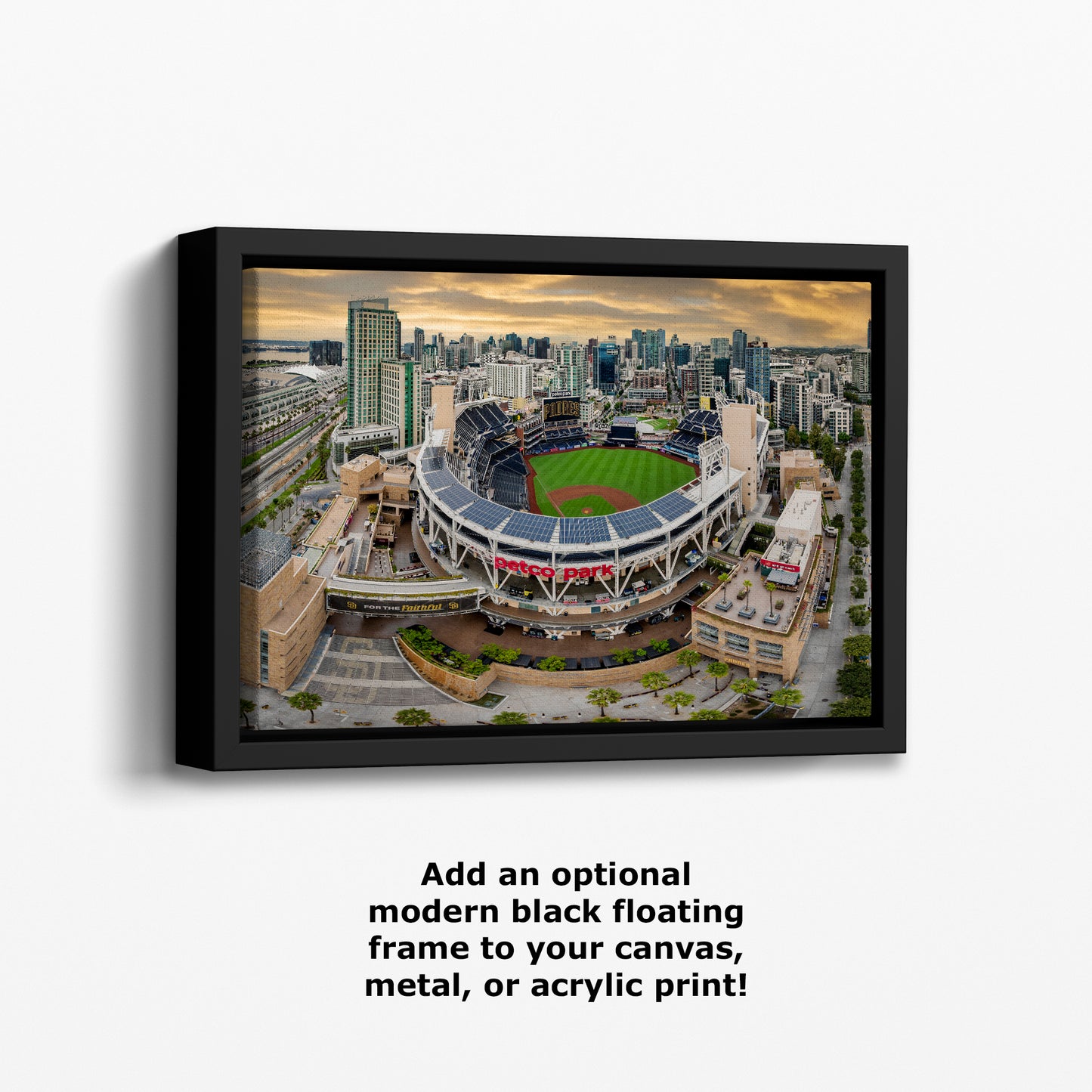 San Diego Padres Baseball Stadium Petco Park Canvas Print
