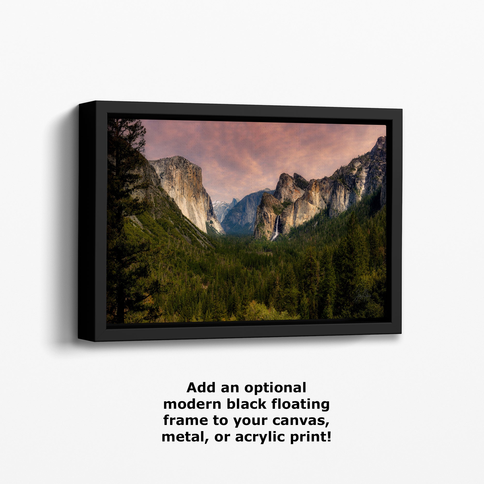 Yosemite National Park Mountain Picture Nature Photo Bohemian Relaxation Artwork for Meditation