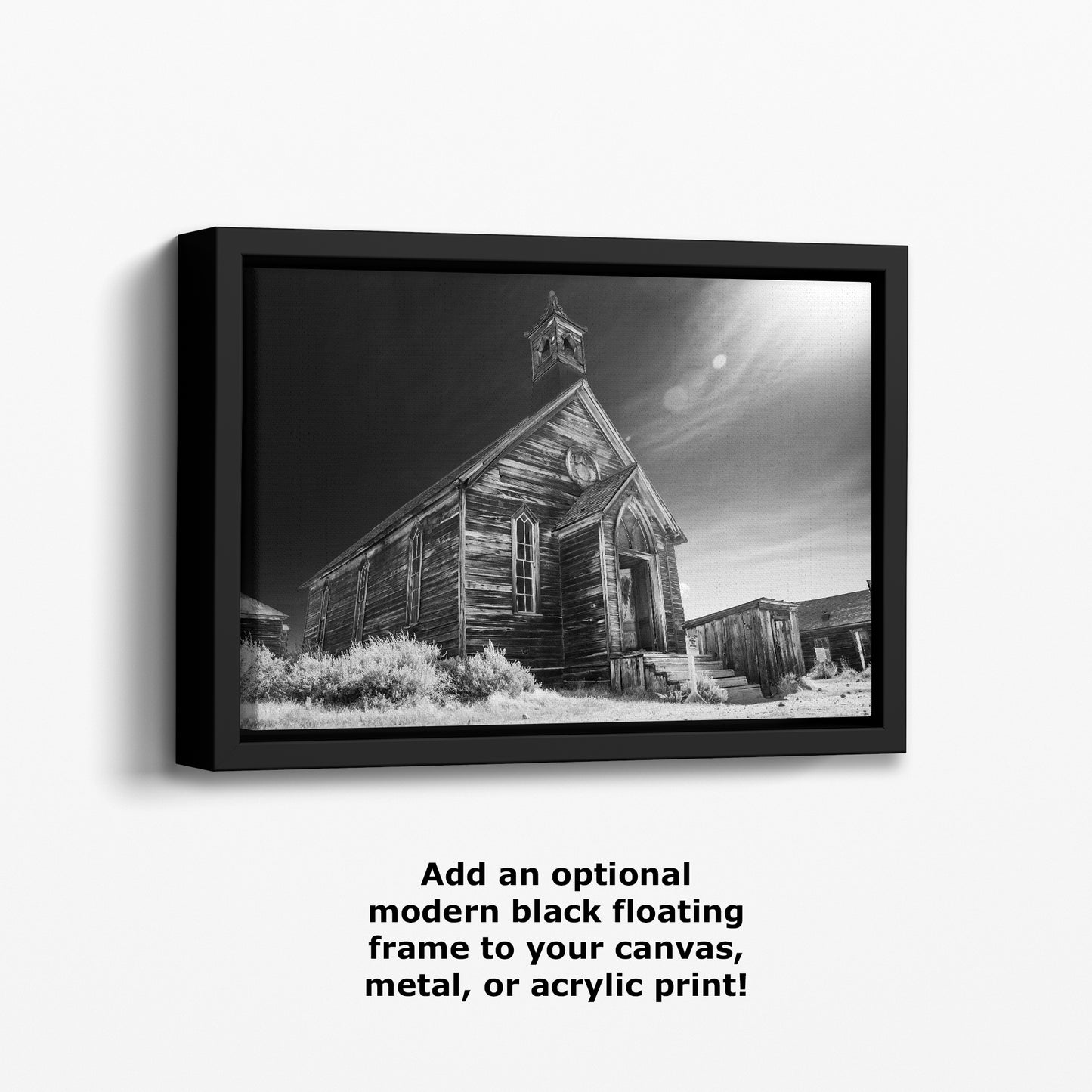 Bodie Ghost Town Western Decor in Black and White, Abandoned Forgotten Towns, Black and White Historic California Photography