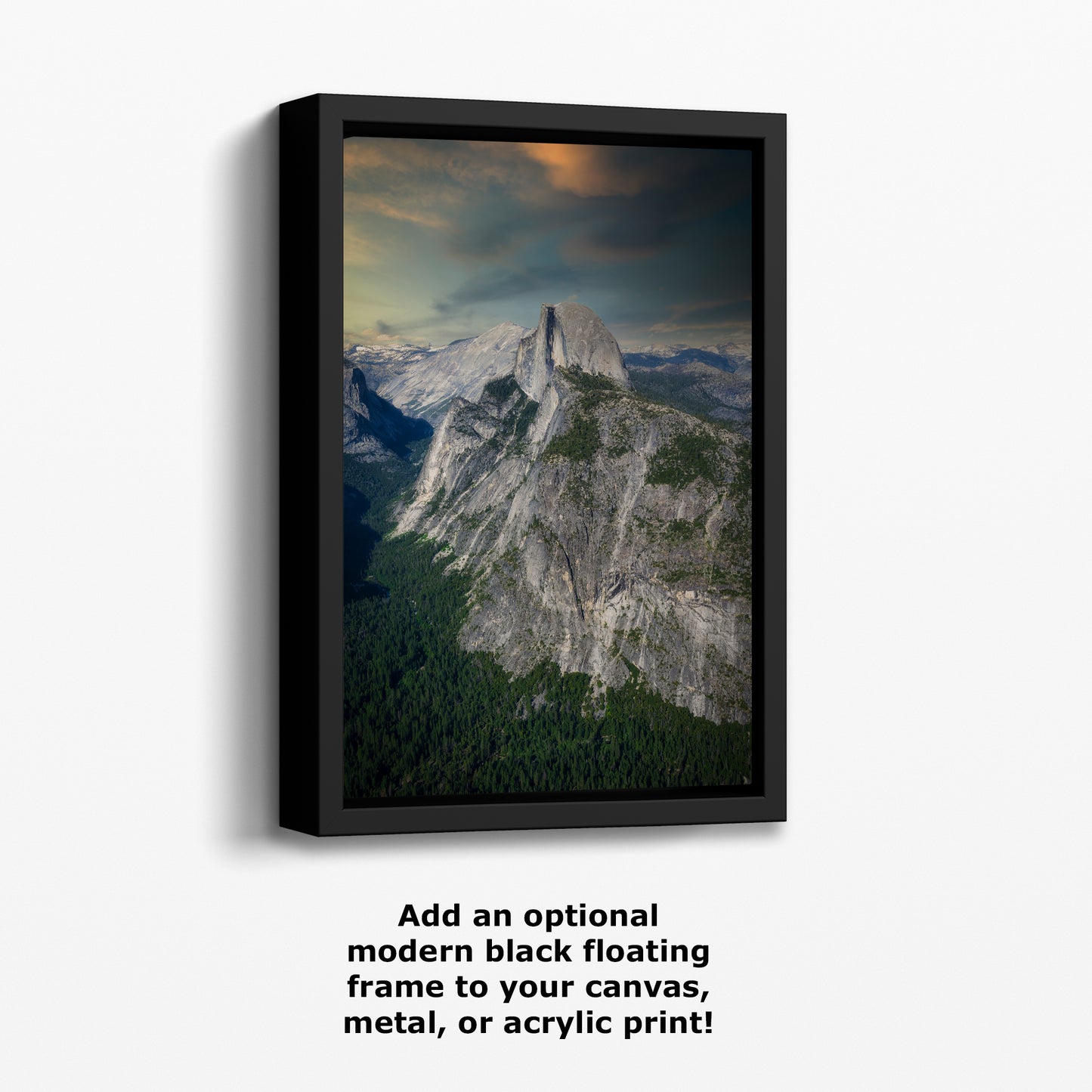 Half Dome Wall Art, Yosemite National Park Nature Photo