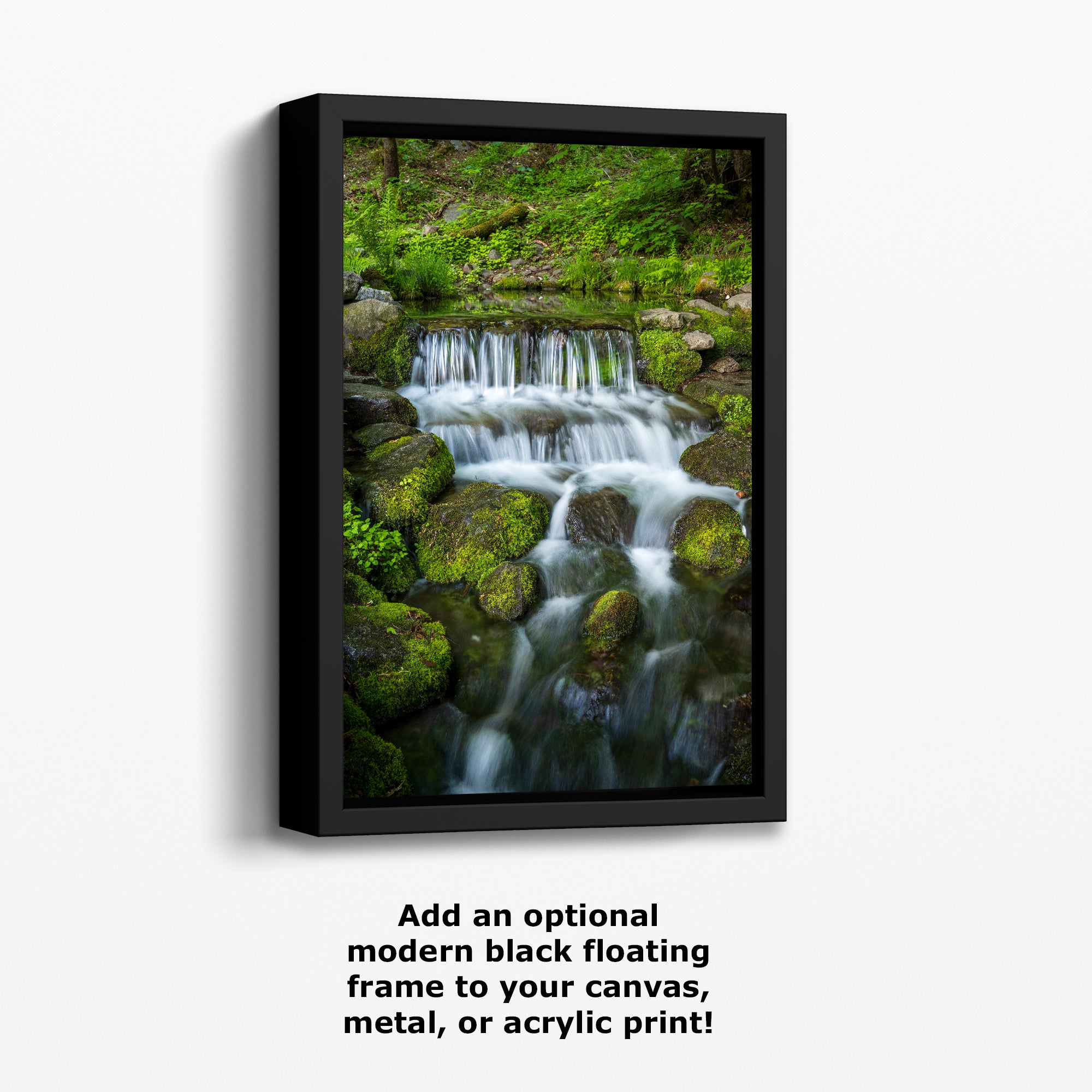 Yosemite National Park Waterfall Picture Nature Photo Relaxation Artwork for Meditation, Office, Apartment, and House Decor