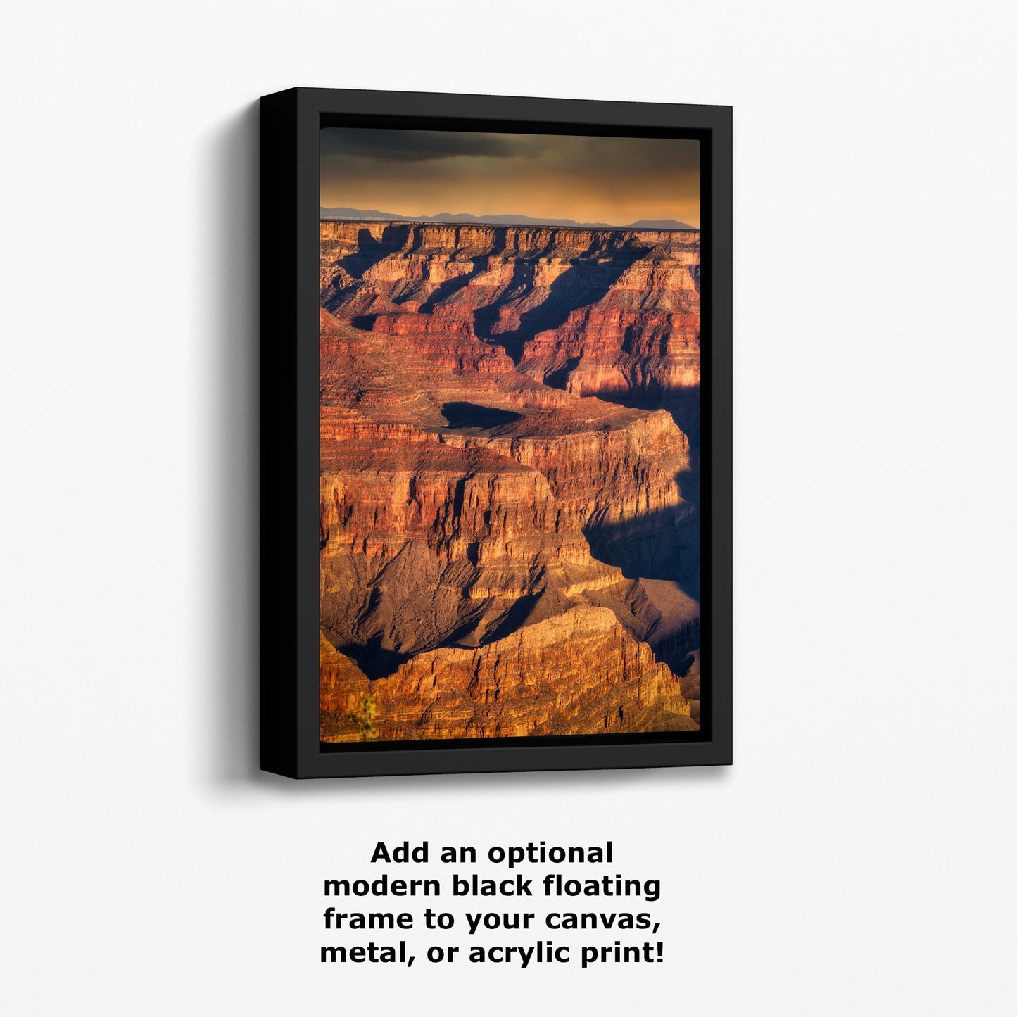 Grand Canyon National Park, Arizona Desert Picture Nature Photo, Bohemian Style Relaxation Artwork for Meditation, Apartment, Office & House Decor