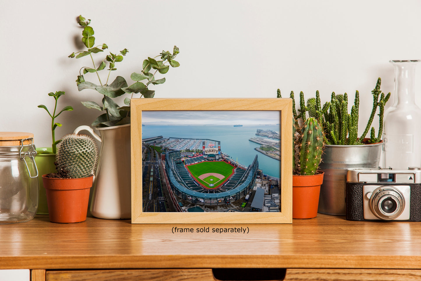 San Francisco Giants Baseball Stadium, Oracle Park Canvas Print