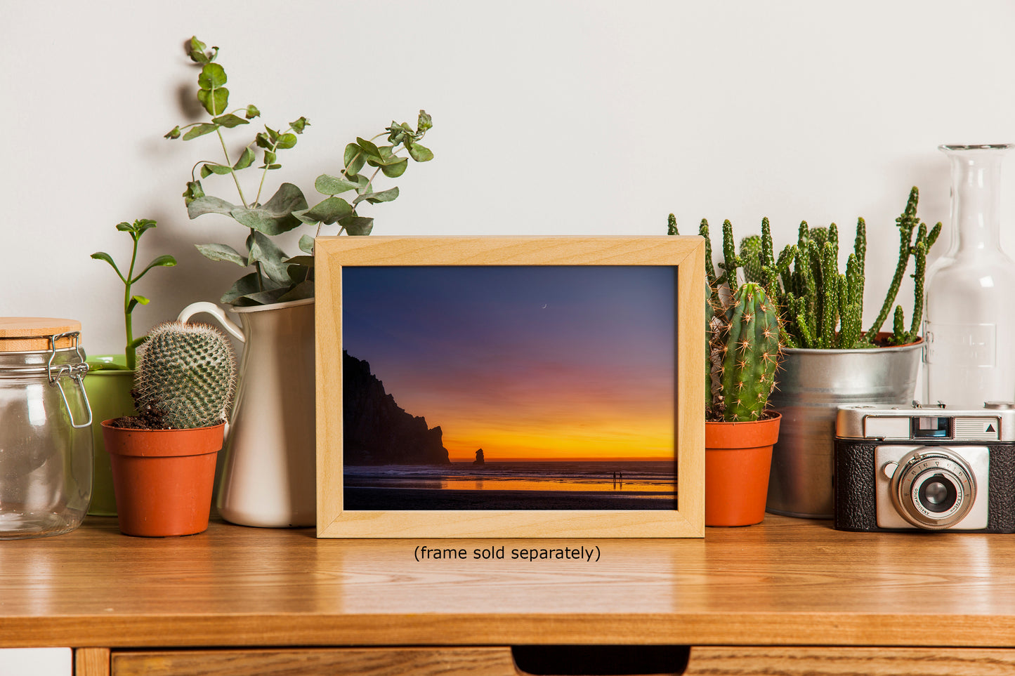 Morro Bay California Coastline Ocean Picture Nature Photo, Morro Rock Sunset Coastal Relaxation Artwork, Dorm Room, Office & House Decor