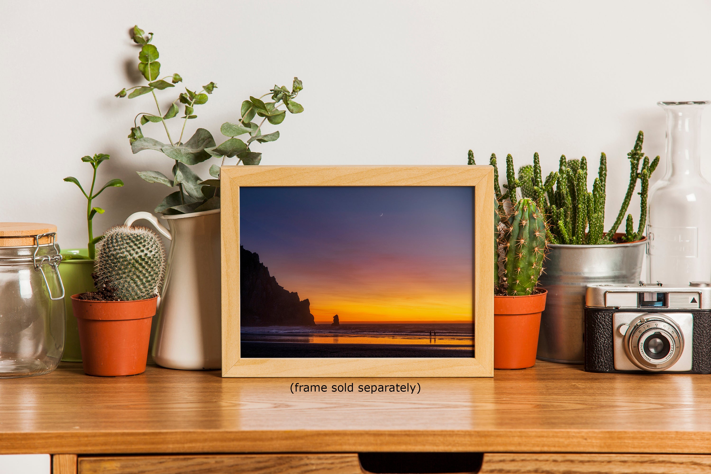 Morro Bay California Coastline Ocean Picture Nature Photo, Morro Rock Sunset Coastal Relaxation Artwork, Dorm Room, Office & House Decor