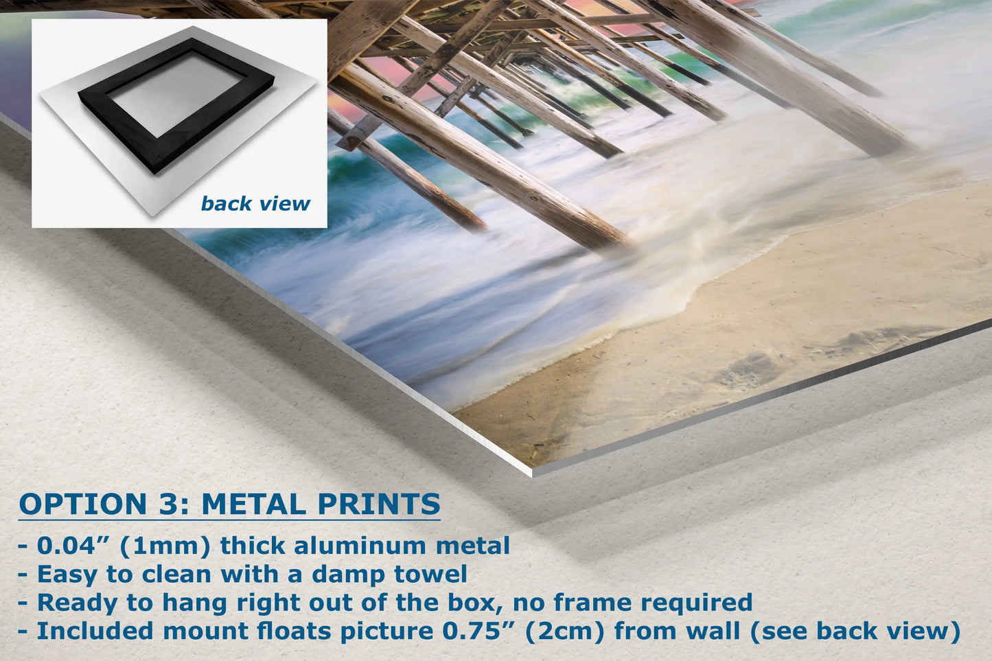 a brochure for a metal printing company