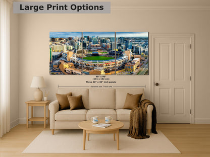 San Diego Padres Baseball Petco Park – MLB Stadium Wall Art for Sports Fans & Home Decor