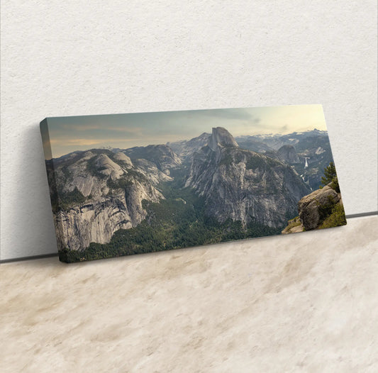 Yosemite Wall Art Nature Photography of Half Dome from Glacier Point