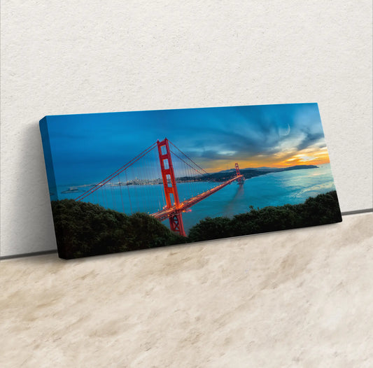 Golden Gate Bridge Panoramic Wall Art