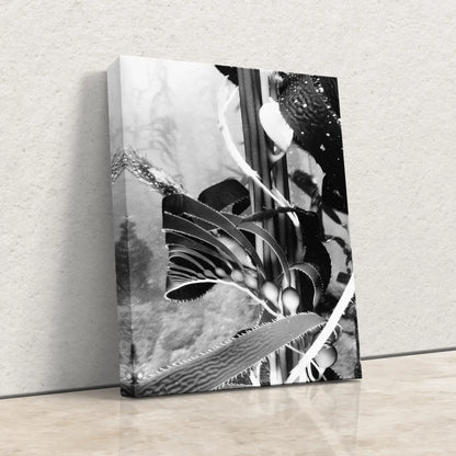 Kelp Fine Art Black and White Wall Art Canvas