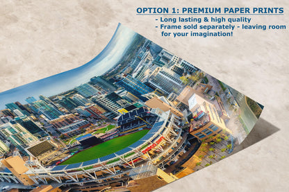 San Diego Padres Baseball Petco Park – MLB Stadium Wall Art for Sports Fans & Home Decor